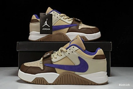 Travis Check The Scott FZ8117-900 x Jordan Cut 1122